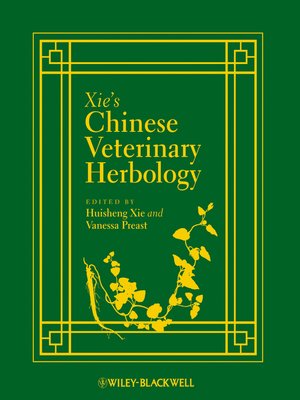 cover image of Xie's Chinese Veterinary Herbology